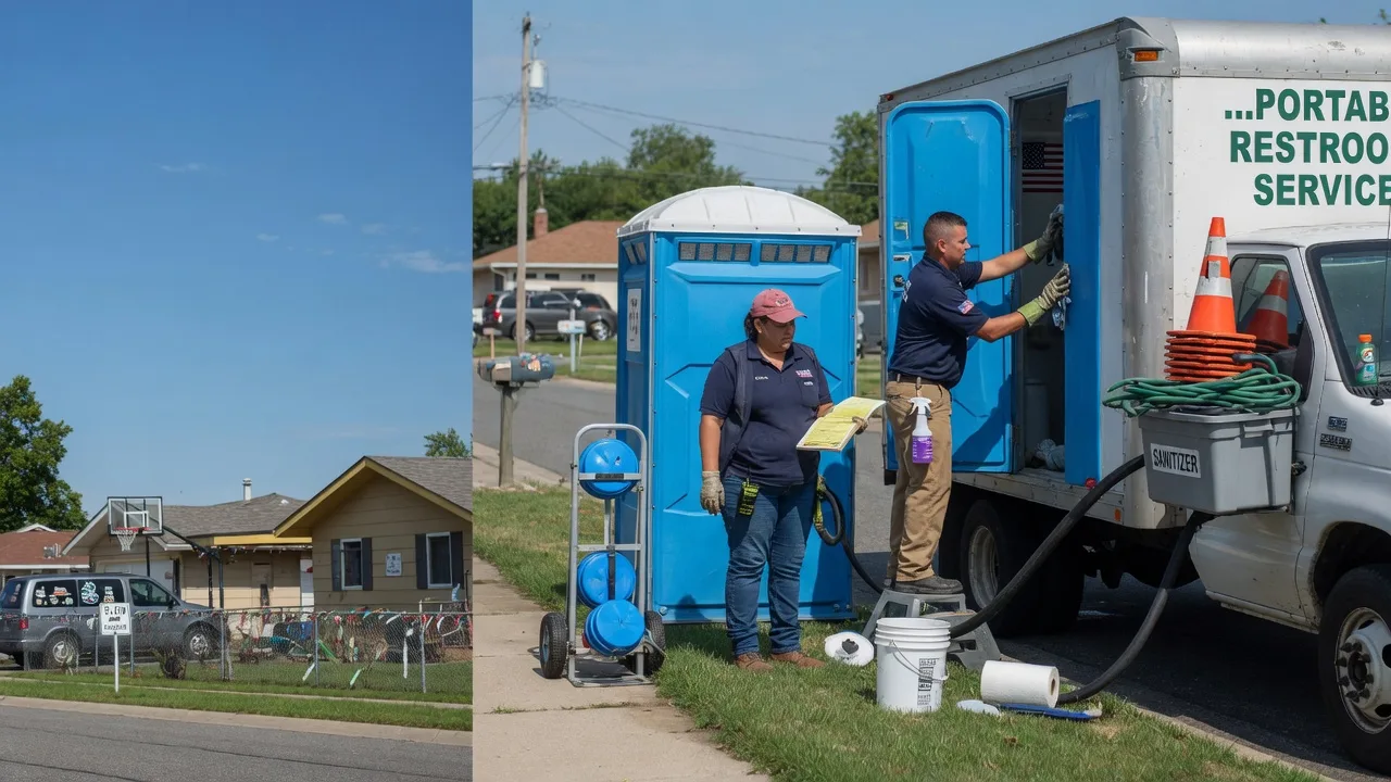 Portable Toilet Rental in Oak Grove, MO near me